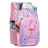 Beauty Girls School Bag by Hotshot | 17 Inch | 30L Water Resistant | 3D Embossed Design
