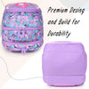 Jungle Pack School Bag for Girls | 17 Inch | 30L Water Resistant | 3D Embossed Design