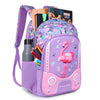 Jungle Pack School Bag for Girls | 17 Inch | 30L Water Resistant | 3D Embossed Design