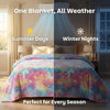 Unicorn Star Queen-Size Fleece Blanket