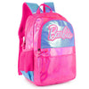 Barbie Holographic School Bag | 17 Inch | Pink & Silver | For Little Girls