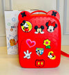 Silicone Backpack with DIY Jibbitz