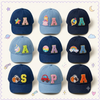 Personalised Kids Cap with Chenille Letter Patches