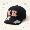 Personalised Kids Cap with Chenille Letter Patches