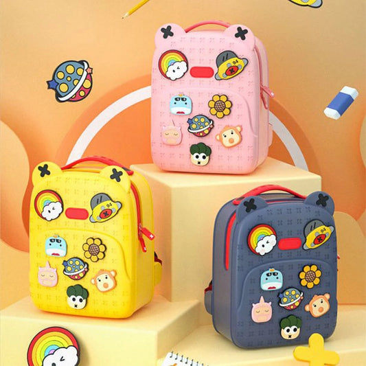 Silicone Backpack with DIY Jibbitz