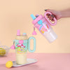 Kawaii Bear Insulated Kids Water Bottle with Straw