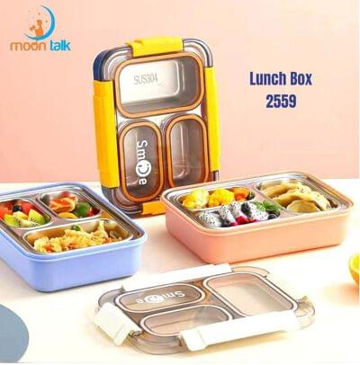 Colorful Kids Tiffin Lunch Box – Stainless Steel