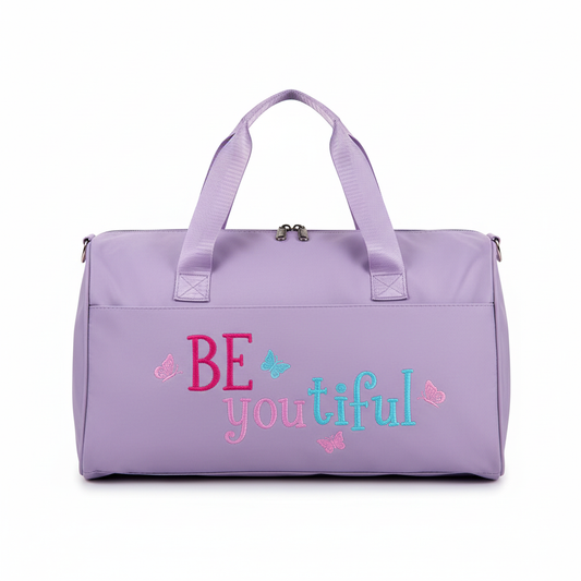 BeYOUtiful Purple Duffle Studio