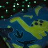 Blue Dino Glow Blanket – Macro Glow