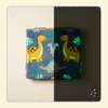 Blue Dino Glow Blanket – Split View