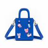 Blue Silicone Jibbitz Bag