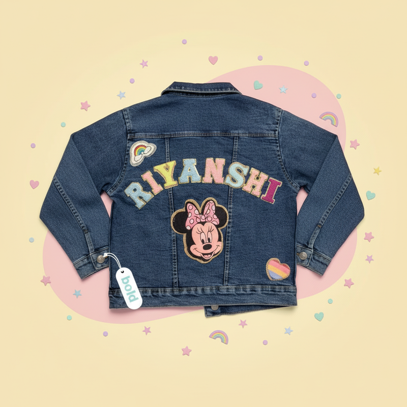 Denim Jacket - Yellow