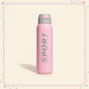 Pink Sport Bottle – Front