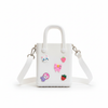White Silicone Jibbitz Bag